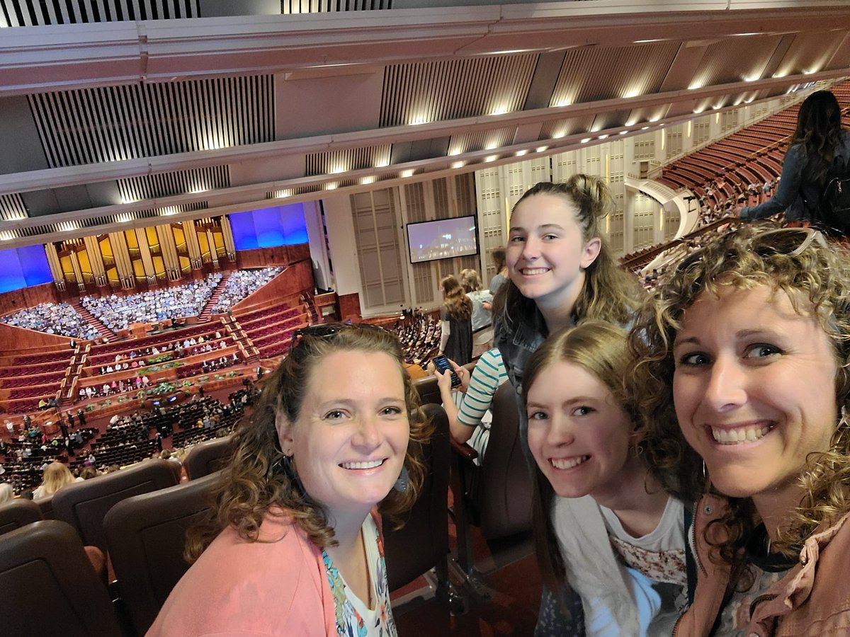 livstreehouse's tweet photo. Grateful to be at the Conference Center for this incredible assembly of women. The spirit is sweet, and wonderful!
#GeneralConference #reliefsociety #daughtersofgod https://t.co/FoYlfrF5nF
