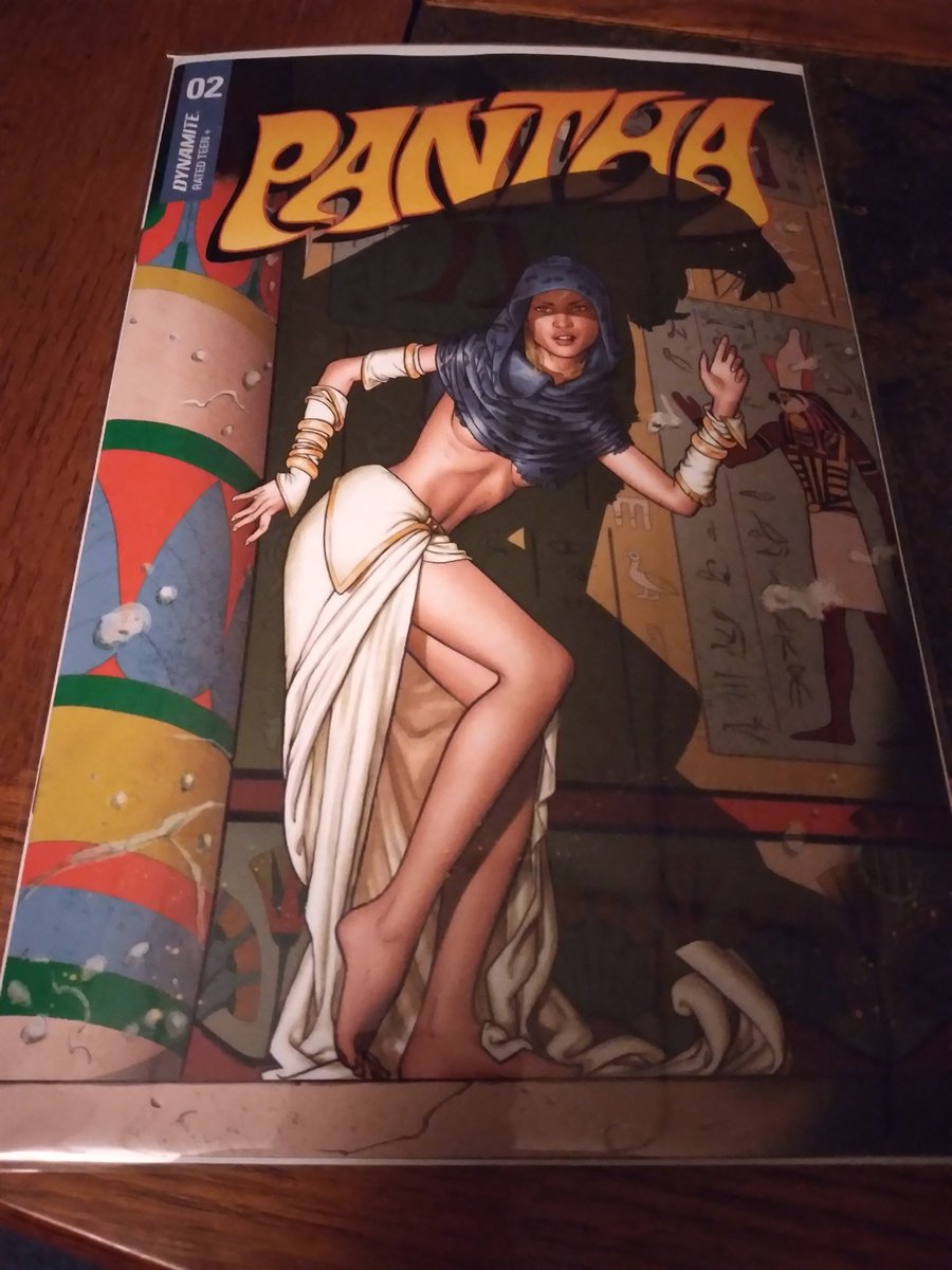 With Sekhmet captured, Nick and Samira seek out Set, the God of Chaos, for help in saving the Egyptian Pantheon but it seems as though he has plans of his own. Great issue! Loving the story and awesome artwork.