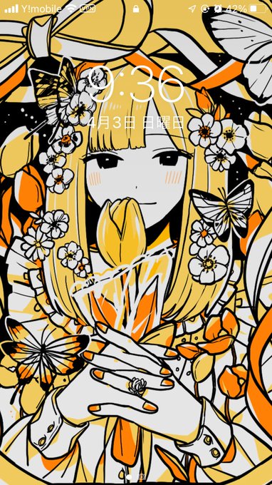 「hair ornament orange theme」 illustration images(Latest)｜2pages