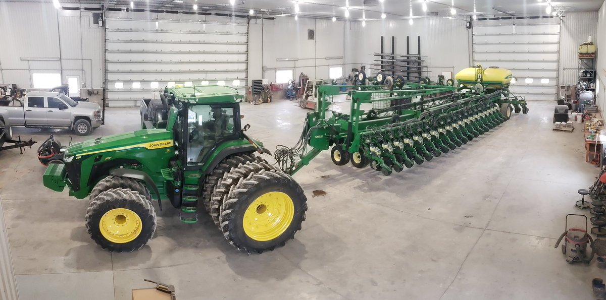 It definitely didn't feel right pulling this big fella out of storage yesterday! But it is that time of year! Lets get ready for #Plant22