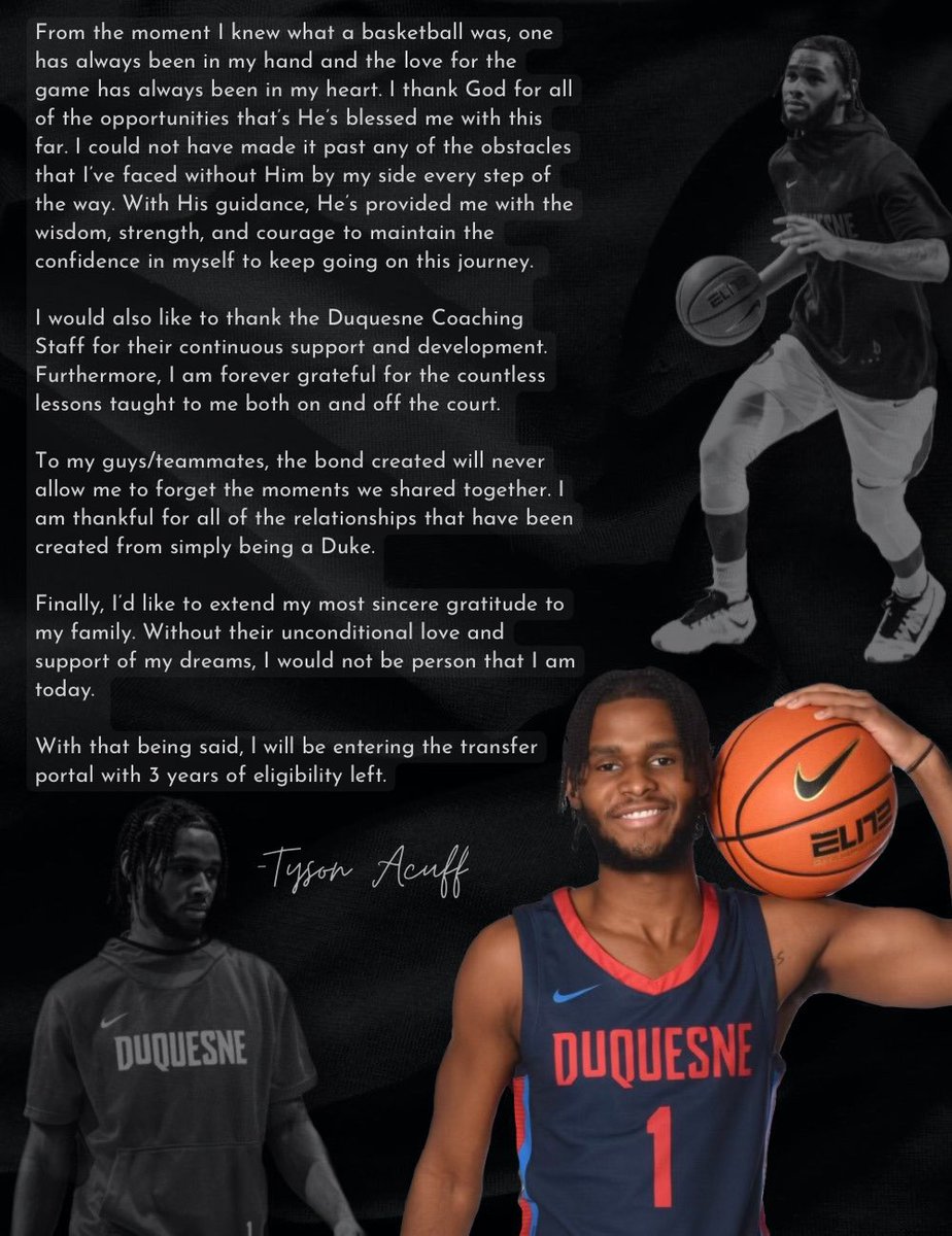 I am proud to announce that my recruitment is officially back open. I have entered the transfer portal with 3 years of eligibility left and am looking forward to this journey 🖤