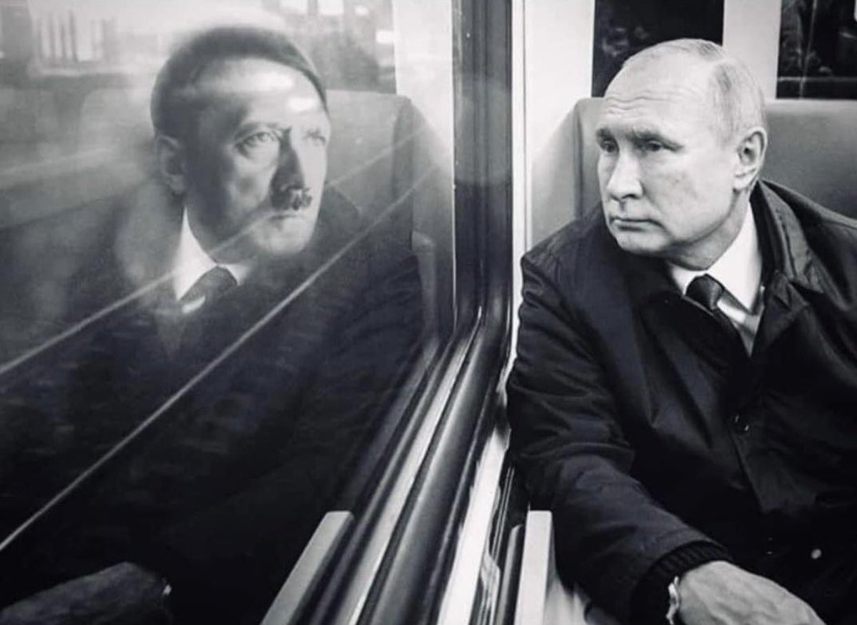 ProgressivVegan's tweet photo. Putin cannot be appeased. Make #Ukraine a member of NATO today and enter Ukraine to save innocent Ukrainian lives. 
#FCKPTN #RegimeChange #EndFascism https://t.co/keJW29Seu0