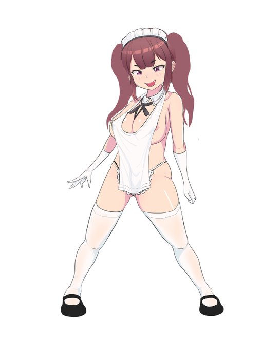 ホールスタッフのアルバイト(健全)の衣装制作中㊗️
差分作りすぎていよいよ大変なことになってきた… 