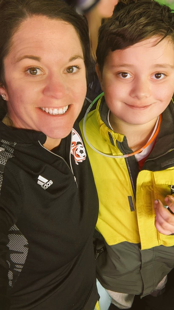 aislestrutter's tweet photo. Enjoying the Revs Game tonight!  #tweetyourseat #nerevolution #nhsa #coachmom #mygoalie Section 126 Row 28 Seats 5 and 6 😁 https://t.co/dBJhY2z4wP