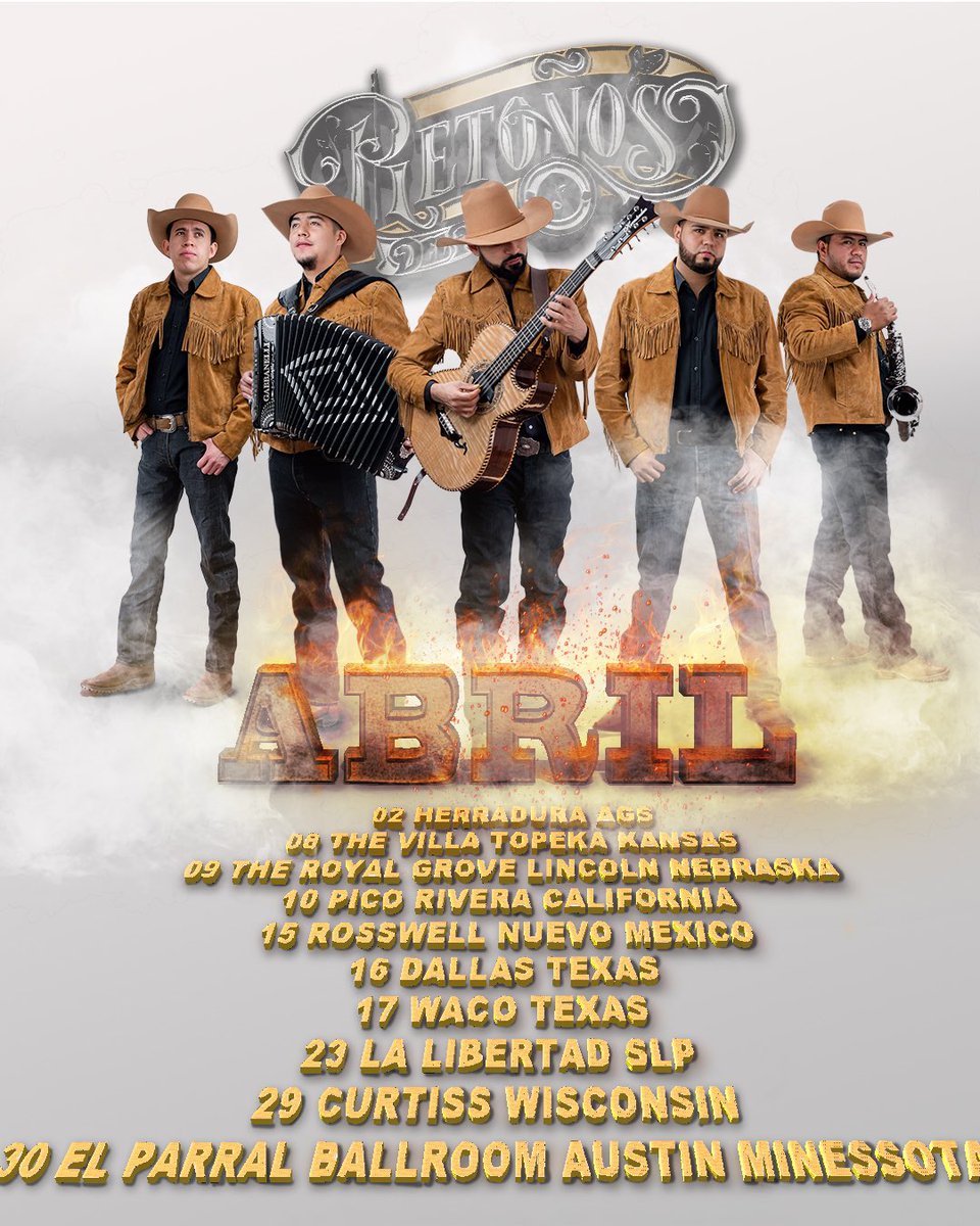 Espectacular temporada de abril! 
🇺🇸🇲🇽Síguenos en las presentaciones
#abril #Abril #norteñas #norteñasdelmonte