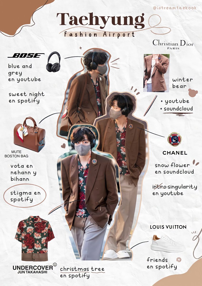 ithvscy's tweet photo. — Taehyun Fashion Airport... 🥼
⠀⠀⠀ by: @istreamtaekook

방탄소년단 뷔 #방탄소년단뷔 #뷔 #BTSV #V @BTS_twt https://t.co/t3duL6np4F