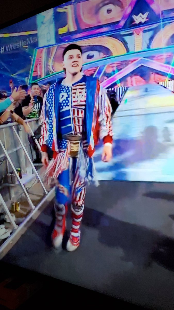 IWAMOnce's tweet image. .@DomMysterio35 confirmed Eddie Guerrero’s son #LosGringosLocos #WrestleMania