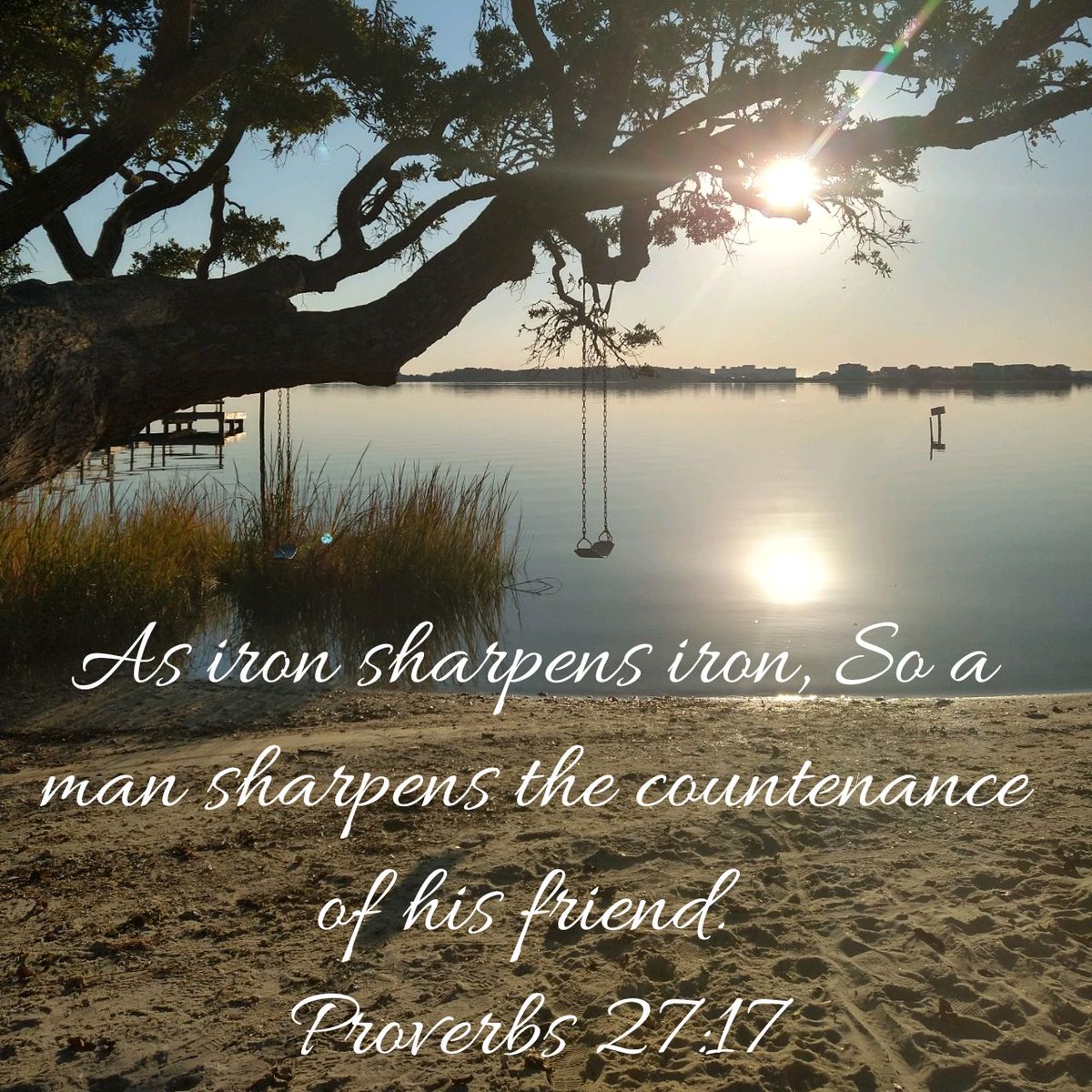 ysk17k's tweet photo. As iron sharpens iron, So a man sharpens the countenance of his friend.
Proverbs 27:17 NKJV

https://t.co/fCHIUqSnhR https://t.co/q3lixJ6xzx