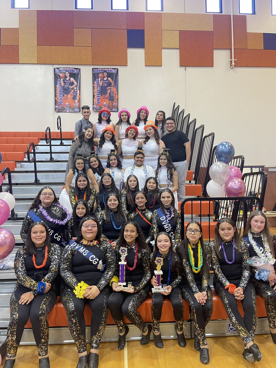 Congratulations to our Del Valle High School Guard placing 3rd!! We are very proud of all of you!

#OFOD #WEAREONE #CONQUISTADORES #HIGHSCHOOL #GUARD