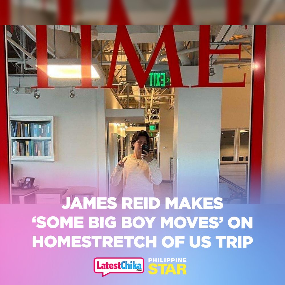 We might be seeing James Reid back home in the Philippines soon! The actor-singer happily shared that he will be back soon as he is now on the “home stretch” of his trip. bit.ly/3Dyqp0i | via @latest_chika