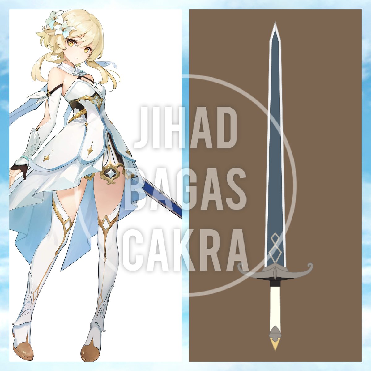 Jihad_Bagas's tweet photo. Who's like #GenshinImpact? This time, two #NFTswords inspired from this phenomenal game from #miHoYo has minted to OpenSea!

More Swords: https://t.co/NX9vyajqEU

Price started at 0.002 #ETH
#NFT #Sword #NFTWeapons #GameSword https://t.co/nSgRDYfrtd