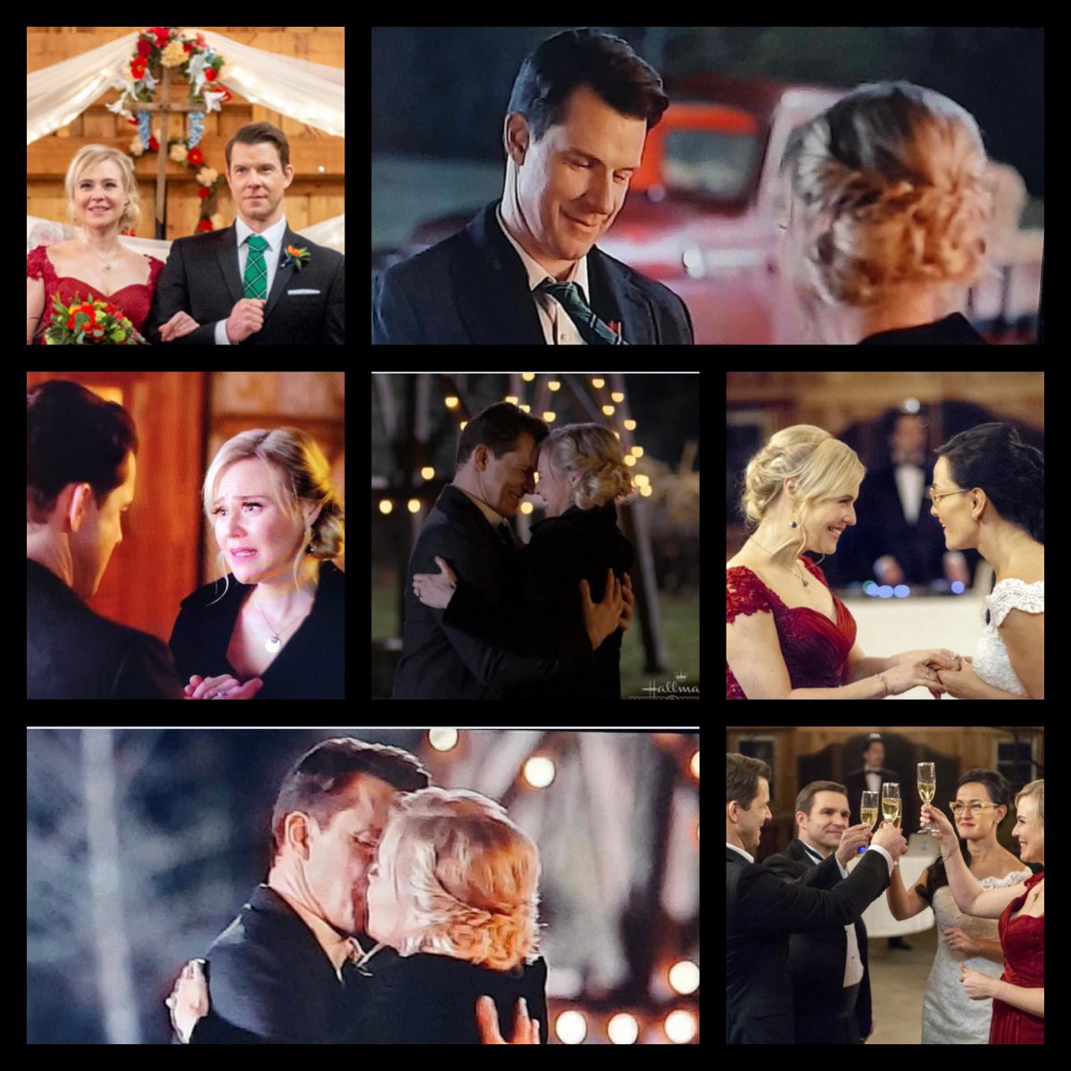 AppezzatoPenny's tweet photo. Yes Shane, it’s the “ugly green tie.” She said Yes!💍💕 #ToTheAltar #MarriedPOstables #EngagedPOstables @hallmarkmovie @RandPope there are so many stories left to tell! #RenewSSD #POstables #LoveLikeSSD ♥️💌 https://t.co/oYJGouhMJY