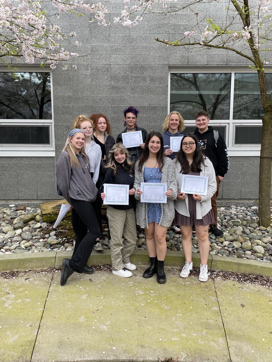 Congratulations to the Grade 12 HSCEP students for completing your last Saturday session!