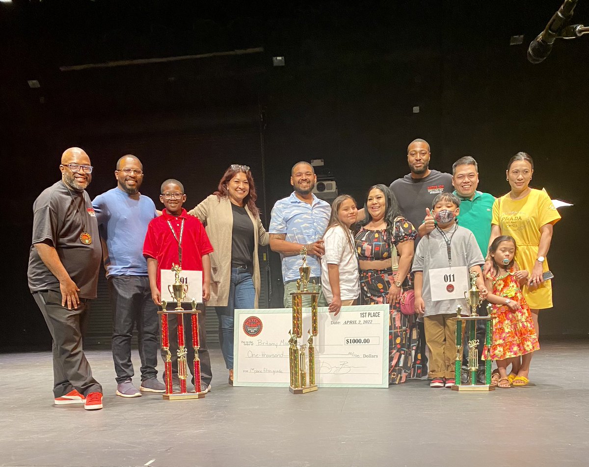 Native Son Spelling Bee Finals!! We are proud of all the participants. 3rd grade took 1st and 3rd place! Our 5th graders took 1st, 2nd AND 3rd place! Bobcats on 3!! 1, 2, 3…