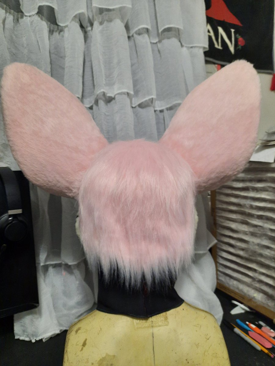 These ears were a bit tricky
#MatchaFursuits #furryfandom #furrycommission #furries #fursuit #fursuits #fursuitmaker #kemono #kemonofursuit #kemonofurry #kangaroofursuit