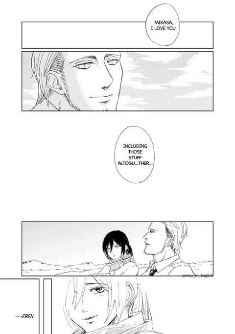 This includes spoiler.#eremika #jeankasa (2/2) 