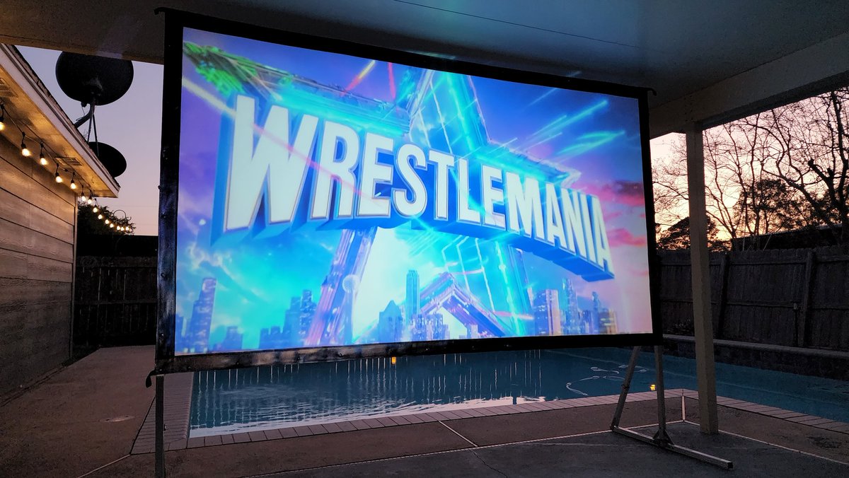 blakehopper's tweet image. #WrestleMania