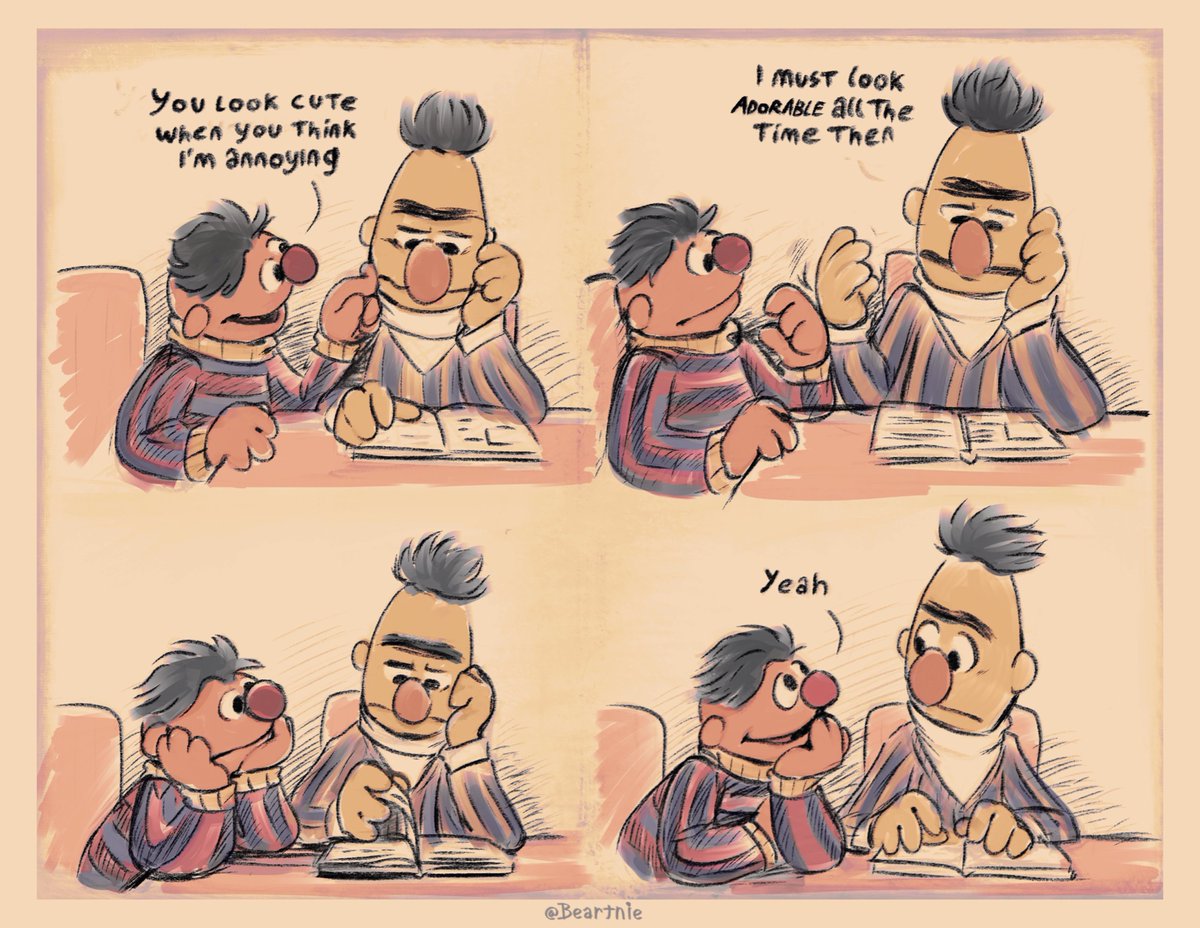 Sometimes you just need to make a silly little comic
as a treat