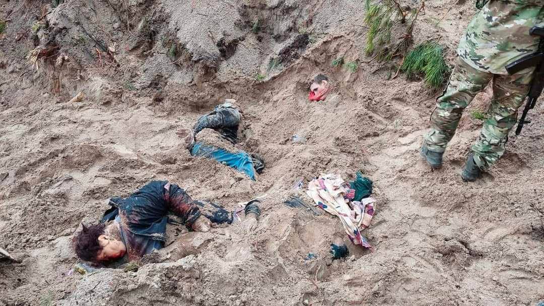 Timofeewna's tweet photo. @astroehlein #Bucha #WarCrimes #WarCrime #UkraineUnderAttack #RussiaWarCrimes 
This is Bucha ... These are the consequences of the Russian occupation. https://t.co/eFC5p9Umb0