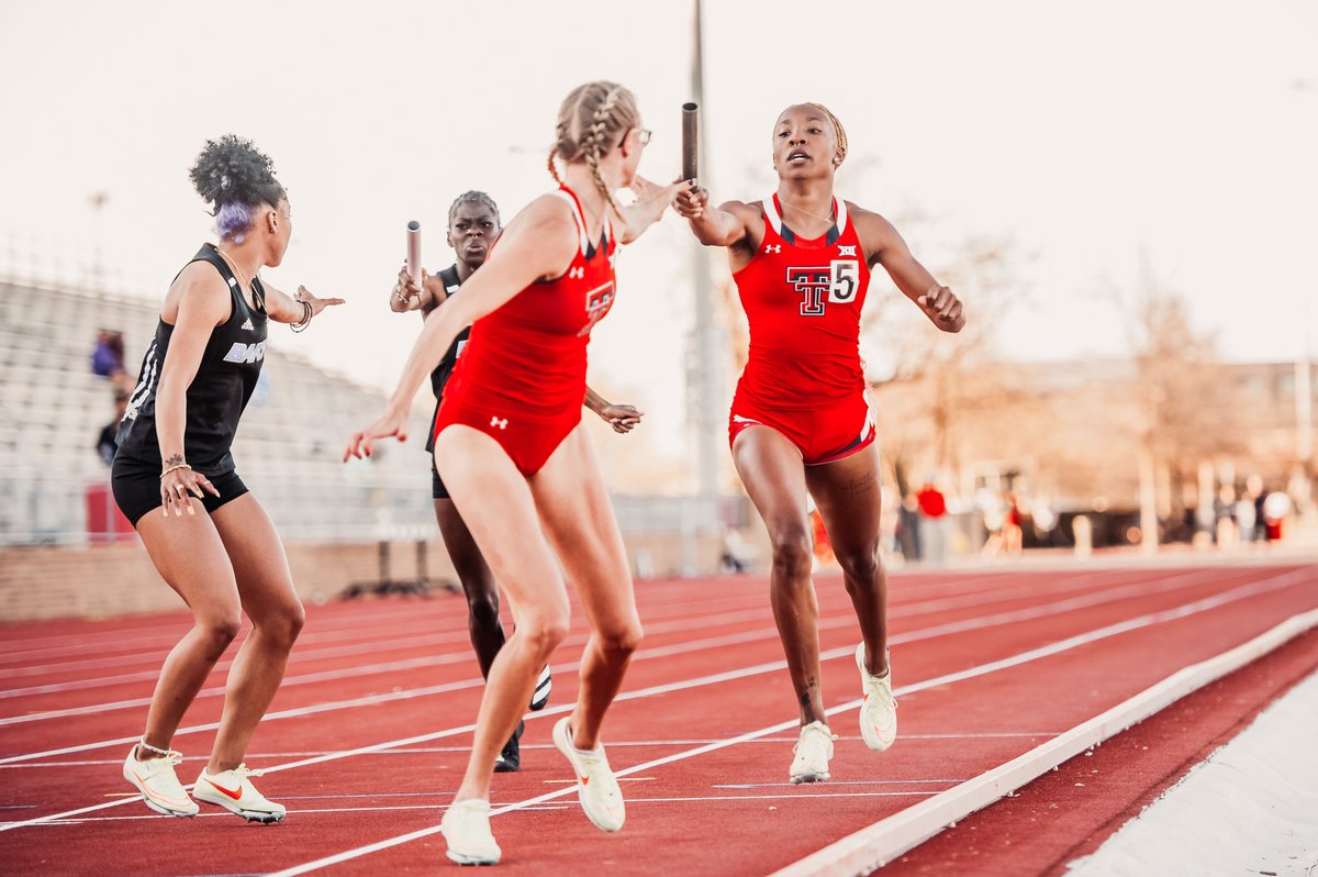 TexasTechTF's tweet photo. 4x4 relay teams to close out the weekend! https://t.co/bdxiV7RNAp