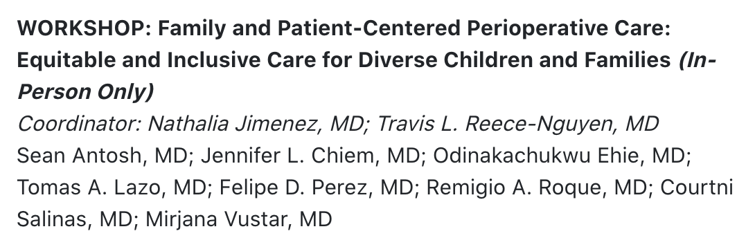 SPA_WELI's tweet photo. Essential skills to take better care of our patients presented by @SPA_WELI advisors  @njimenez_md Dr. Mirjana Vustar and proteges @OdinakachukwuE5 Dr. Jennifer Chiem with @reece_nguyen @TomasLazoMD @fdjperez @reminiferous at #SPAFL2022 #PedsAnes #PedsCardsAnes #PedsICU #PedsPain https://t.co/IKwVu3doMM