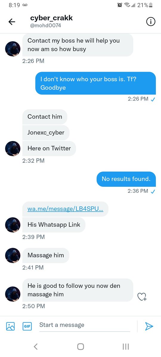 Dani5455's tweet photo. @shvmhh @snapchatsupport @mohd0074 @jonexc_cyber these are scam accounts. Don't send them money. https://t.co/DVtQCa1xOz