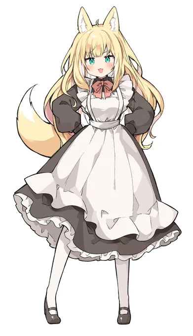 最強かわいいふわふわケモミミメイドチャン 