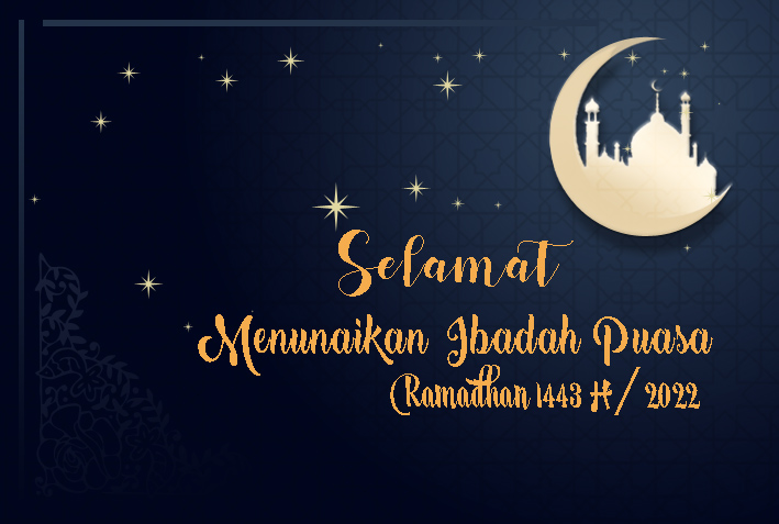 Selamat menjalankan ibadah puasa, semoga kita semua mendapatkan ampunan,ridho dan Rohmat Allah SWT.