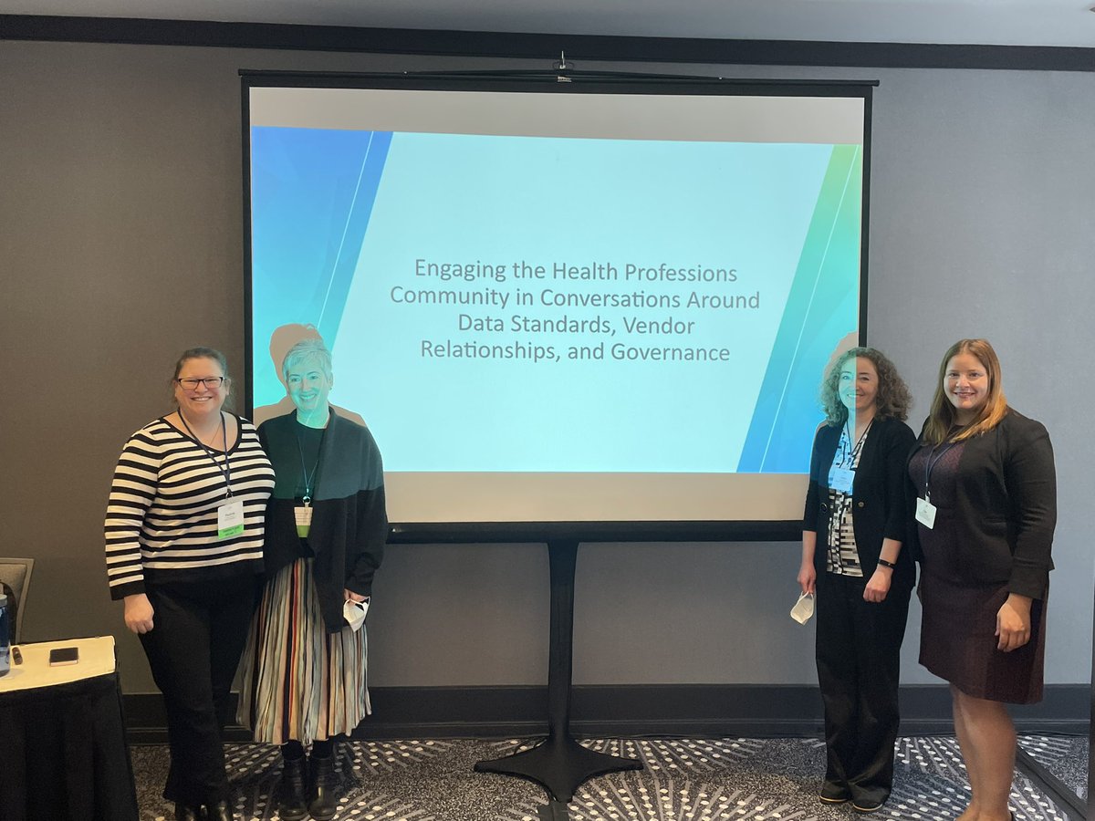 Highly engaged group for the #wgea2022 session on #medbiq Community Action Plan work. Thank you, <a href="/gigi01300/">Gia DiGiacobbe</a>, <a href="/ladypauline/">Pauline Becker</a>, Helen Macfarlane, and Irina Russell! <a href="/MedBiquitous/">MedBiquitous</a>