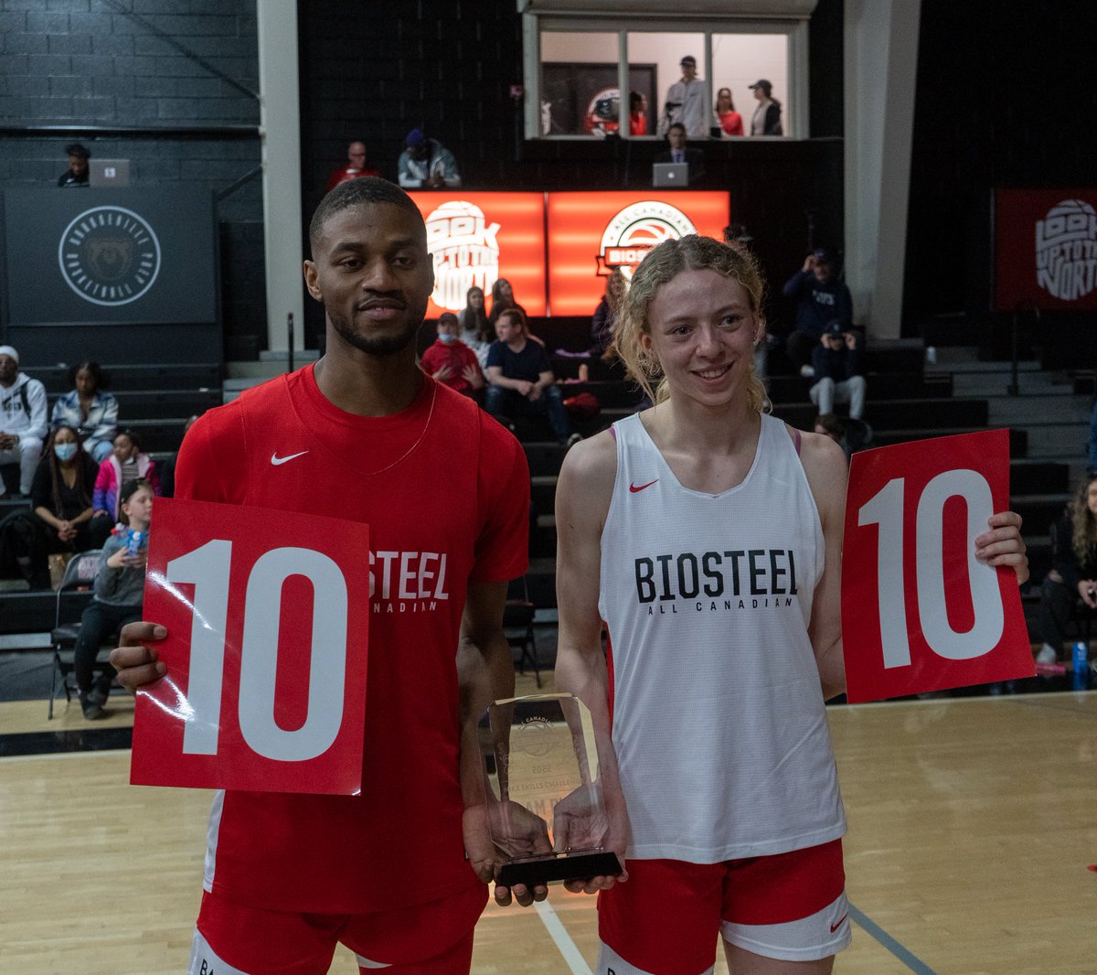This year’s dunk contest was HISTORIC! For the first time EVER we have TWO <a href="/Nike/">Nike</a> Dunk Contest Winners! Congratulations to Mambourou Mara and Toby Fournier!