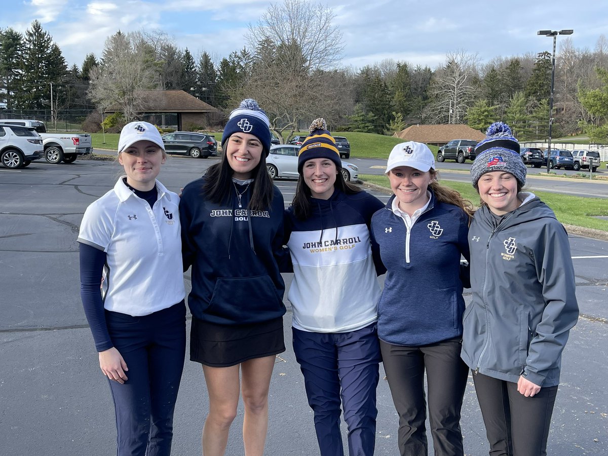 John Carroll WGolf tweet media