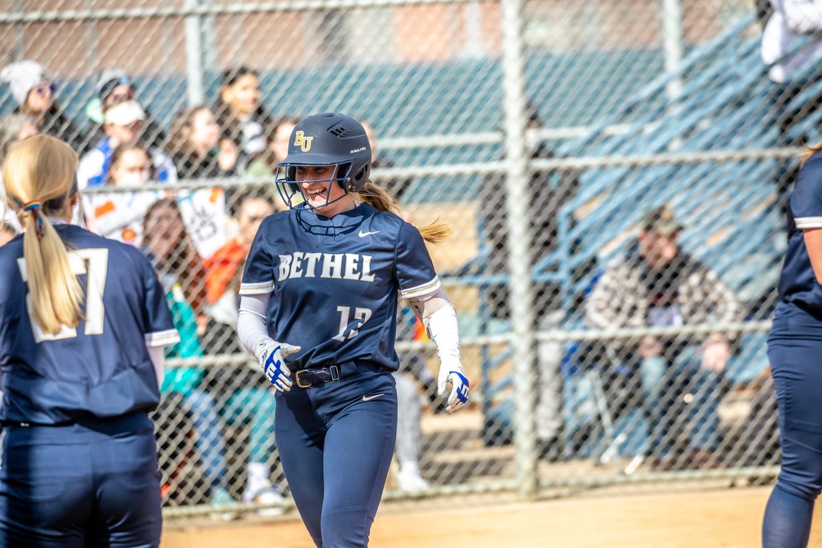 BethelRoyals's tweet photo. Now that's how you open up MIAC play. @BethelRoyalsSB 🧹 Macalester. 

Program record 🔟  stolen bases in game ✌️, second-most all-time by a MIAC squad in a conference game! #WeAreBU 

RECAP: https://t.co/aIGJsgz2mq https://t.co/2pJxYRRYBj