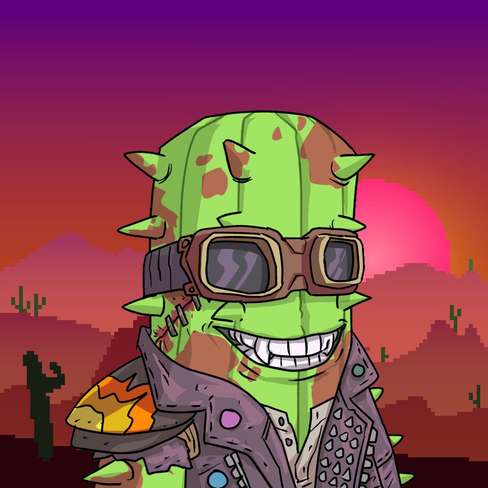 cyber_shrimp's tweet photo. @WLCCNFT @WalterOstlie @AshLakal Original art from @WLCCNFT, drawn by @WalterOstlie on an original @AshLakal background.

Please note that Cyber Shrimp has no official link with Wasteland Cactus Crew, even tho they both have a awesome degen community ! https://t.co/0f0KxFcczj