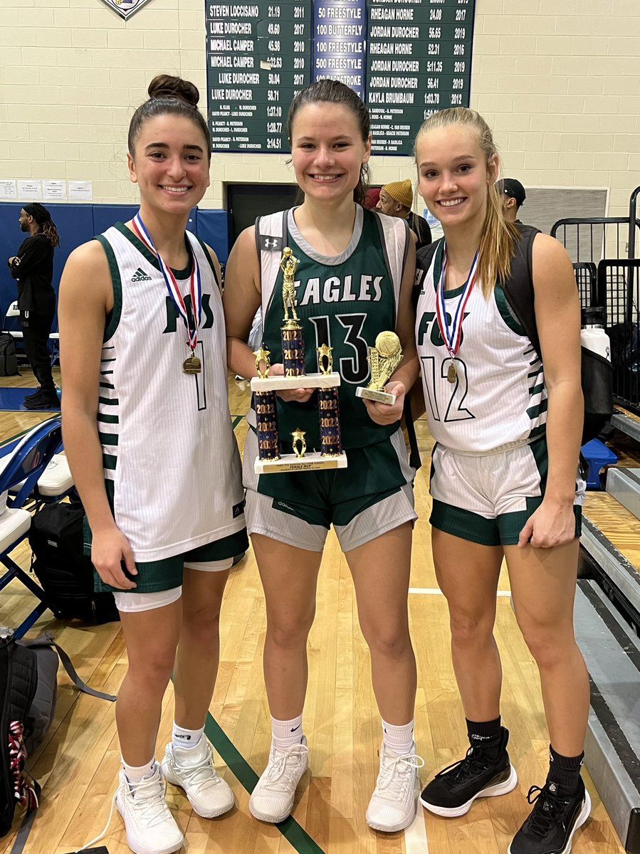 Congratulations to FCS Seniors, Morgan Griffis, Bella Izadi, and Taylor Thomas on their impressive performance at tonight’s Fredericksburg Area Baskeball Organization All-Star Classic! Morgan was named the game’s MVP! #GodFamilySchoolSport #FCSProud