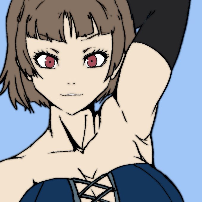 ちゃんとP5の絵って描いてないなぁ 