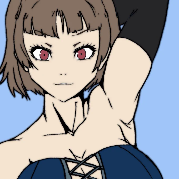 ちゃんとP5の絵って描いてないなぁ 