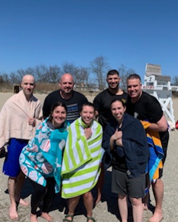 FUDPS's tweet photo. @FairfieldU DPS and @FPDCT hosted and participated in todays polar plunge to benefit @SOCTconnecticut Great job everyone!!! https://t.co/MQBFNaicJ2