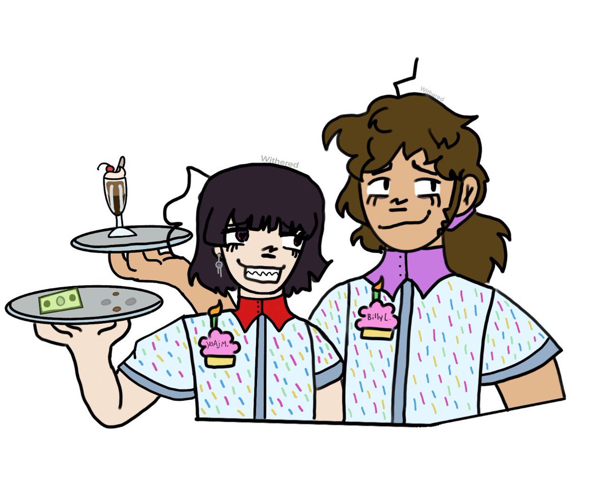 Exotic_Withered's tweet photo. Some Yoaj and Billy :) #fnaf #blueycapsules #Yoaj #billyLip #blueycapsulesfanart #art https://t.co/7oEfhDmV9z