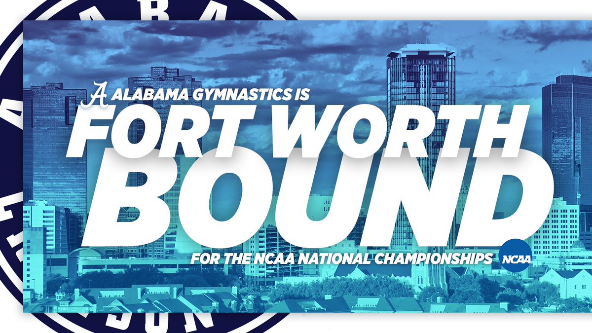 SEE YOU IN FORT WORTH!💃✨

#Team48 | #RollTide