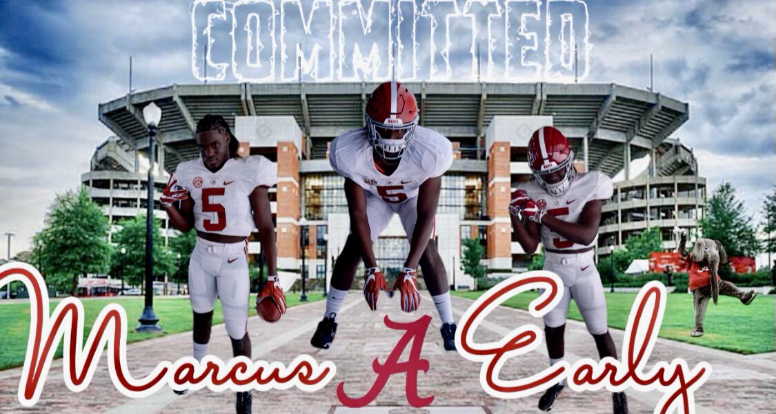 I am excited &amp; beyond blessed to accept a major opportunity to further my academic &amp; athletic career at the University of Alabama! 
100% GOD 0% me!
#RollTide <a href="/AlabamaFTBL/">Alabama Football</a> @CoachKellyUA1 <a href="/MChadCampbell/">Chad Campbell</a> <a href="/tone2782/">COACH TONE</a> <a href="/peachcofootball/">Peach County Football</a> <a href="/sportsguymarv/">Marvin L James II</a> <a href="/CoachTDawgs16/">Coach Mark Taylor</a>