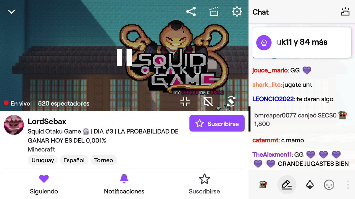 TOP 2 DEL SQUID OTAKU GAME ❤️
TODAVÍA NO ME LO CREO, HE ROTO RECORD EN MI CANAL!
Gracias a todo el equipo de <a href="/SquidGameOtaku/">Squid Otaku Game</a> por el PEDAZO de evento!