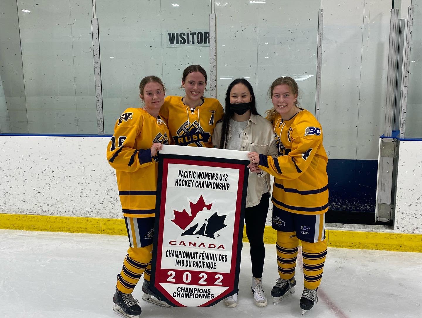Hockey The Rushfmaaa Are Headed To The 22 Esso Cup Which Starts May 16th Way To Go Twitter