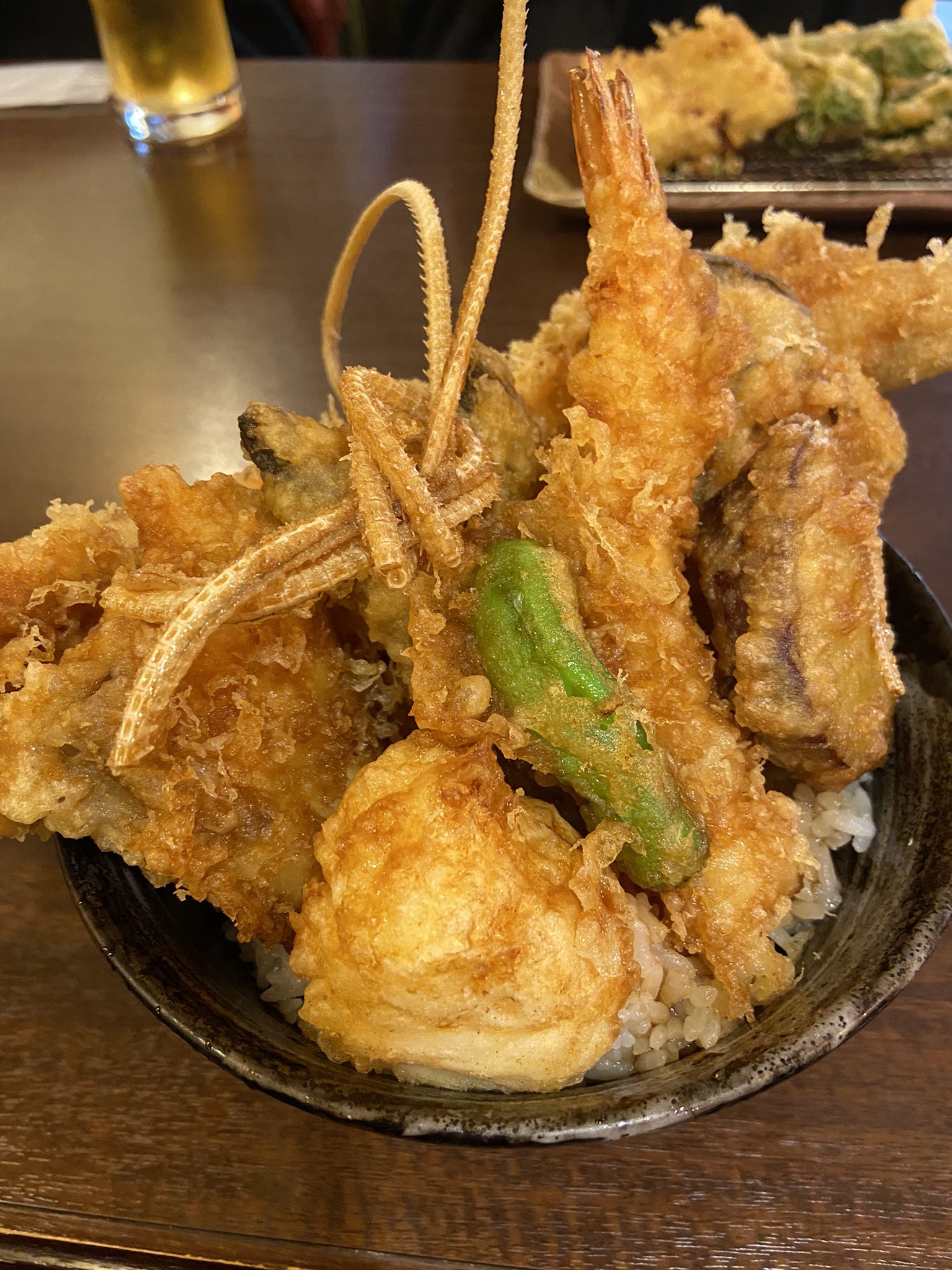 Twitter এ でむ ろ兄貴 天麩羅秋光 浅草本店 神々しい天麩羅の山の頂を目指す めっちゃ美味しかった 朝から幸せ T Co Gk5xqyrooz ট ইট র