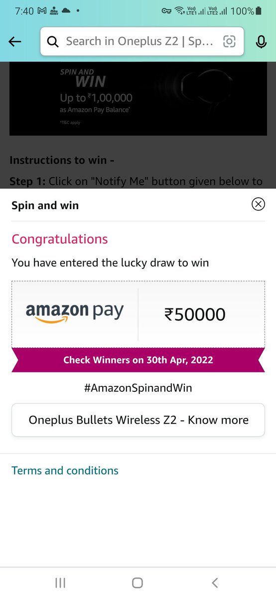 parulpihu's tweet photo. Done team @amazonIN and team @OnePlus_IN 
#OneplusBulletsWirelessZ2 #BeyondBassic https://t.co/ZNEPv8nhTa