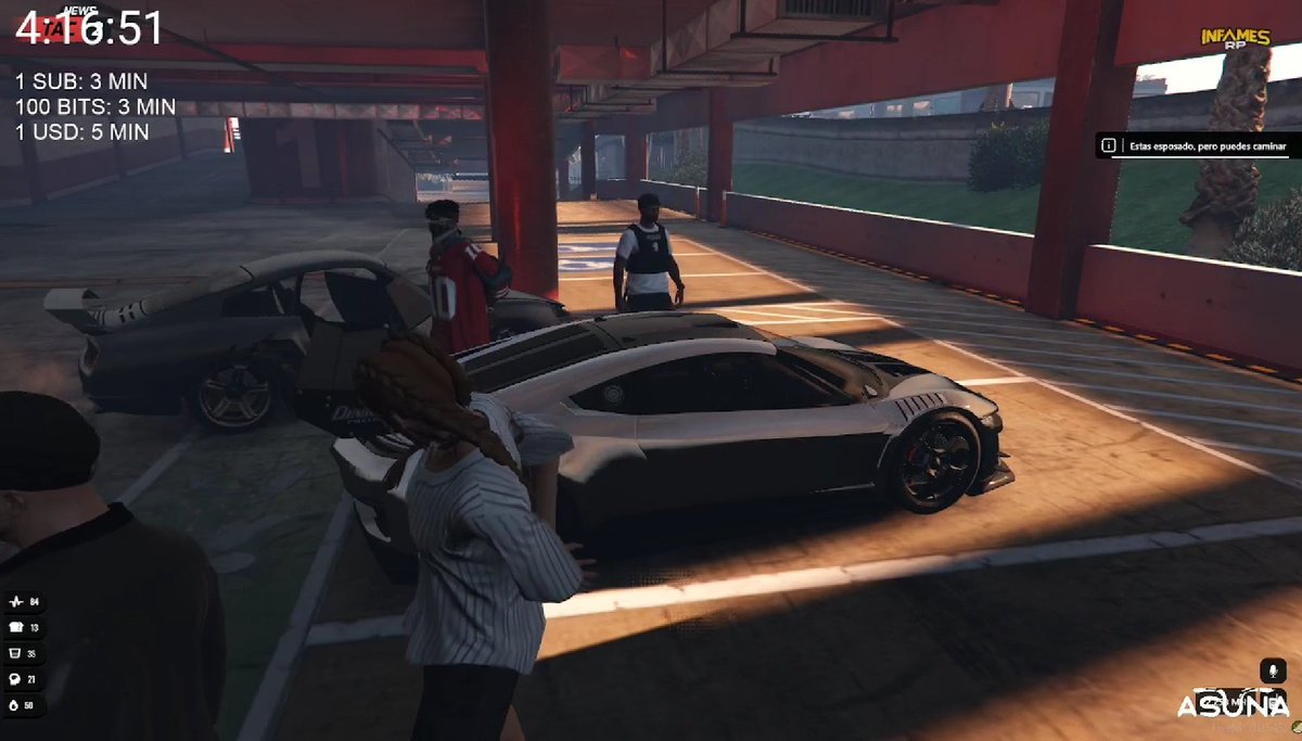 infamesinfor's tweet photo. [🚔🩸] Rebeka y su compañero de Young Bloods fueron sorprendidos mientras robaban un coche por dos agentes de la LSPD en incógnito los cuales les capturaron https://t.co/rHWRkmDbGN
