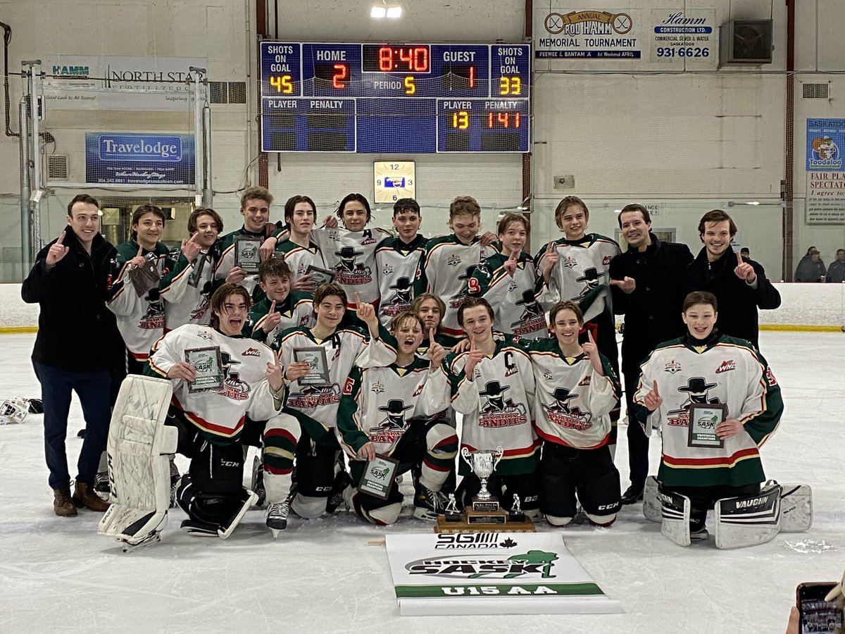 So proud of this group of young men. Every single player put the team first and it paid off #ProvincialChamps #GoBandits