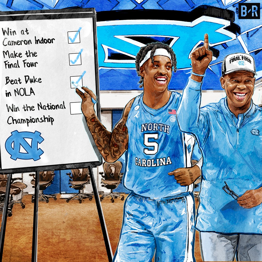 UNC KNOCKS OUT DUKE TO MAKE THE NCAA CHAMPIONSHIP GAME ‼️