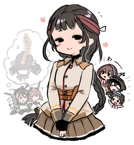 山汐丸ちゃんムカデっぽくてかわいい…(ほめてる) 