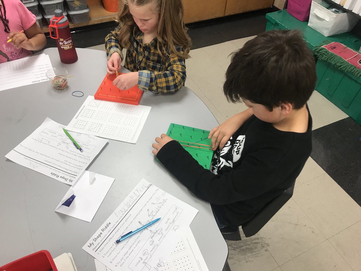 skleypas4's tweet photo. Yesterday was so much fun engaging in student rotations working on ACAP Geometry and Measurement Tasks. A special thanks to the 2nd &amp; 3rd grade teachers for working with me to make this possible for our students, YOU ROCK! #handsonlearningiswhatworks #engaging #creating #applying https://t.co/NiYiMGXAK1