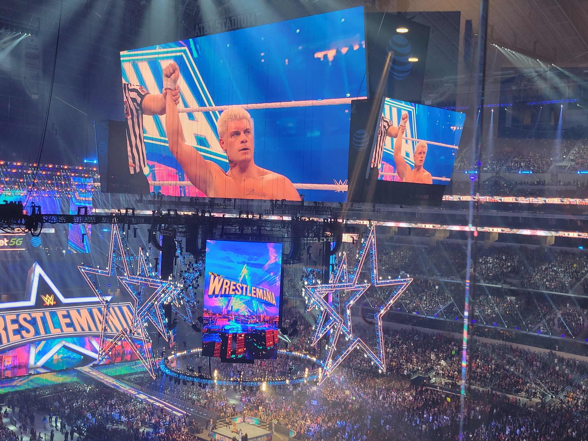 WrestleZone on Twitter "An undeniable WrestleMania moment for Cody